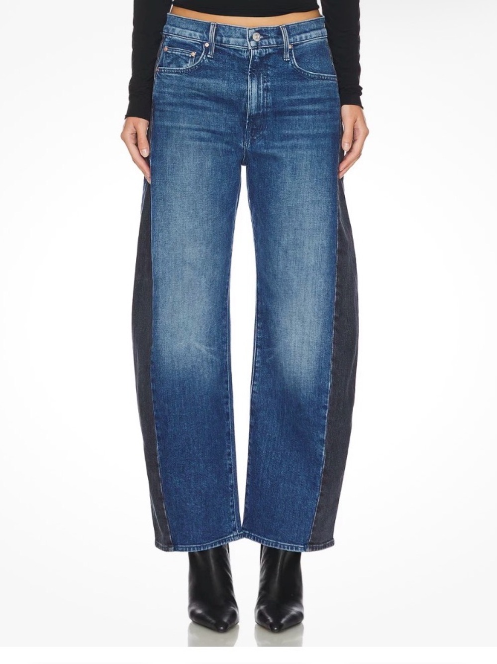 MOTHER Half Pipe Flood Jeans